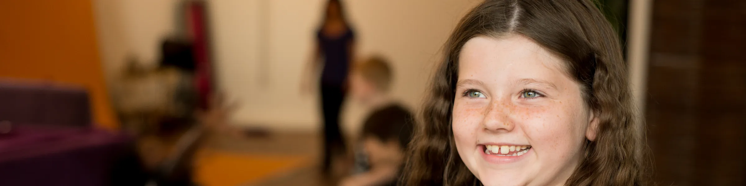 Kids dancing in drama school